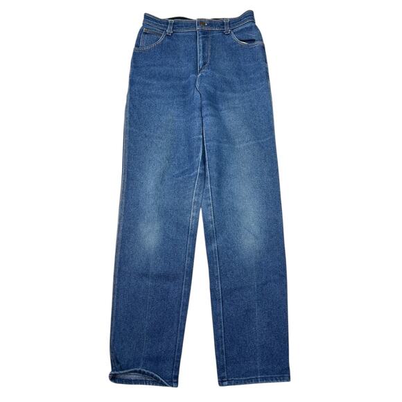 Vintage Denim - Vintage 80s Ultra High Rise Relaxed Fit Straight Legs Jeans Denim Taylor Togs 6